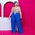 Conjunto Feminino Plus Size Calça Pantalona e Cropped 0254 - loja online
