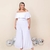 Macacão Plus Size Feminino Pantalona Ciganinha Babado