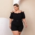 Conjunto Plus Size Feminino Ciganinha de Alça com Cinto 0413 na internet