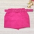 Short Saia Plus Size Frente e Costas/trás com Cinto e Bolso 0071 - comprar online
