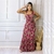Vestido Feminino Estampado Longo Roupas Femininas 36 ao 42 - Bellucy Modas
