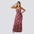 Vestido Feminino Estampado Longo Roupas Femininas 36 ao 42