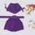 Conjunto Feminino Lurex Cropped Ciganinha Short Saia Cinto - loja online