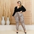 Imagem do Conjunto Plus Size Blusa Calça Roupas Femininas Plus Size