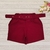 Shorts Plus Size com Cinto Cintura alta GG 2189 - Bellucy Modas