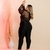 Conjunto Plus Size Blusa Tule Calça Roupas Femininas na internet