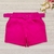 Shorts Plus Size com Cinto Cintura alta GG 2189 - loja online