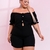 Macaquinho Feminino Plus Size Ciganinha Dethalhe Busto 0289 - comprar online