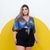 Conjunto Plus Size Cropped Amarrar Short + Cinto Veste 48 52 0139 - comprar online