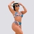 Biquíne Feminino Plus Size e M Cintura alta Com Bojo 0253 - loja online