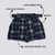 Short Feminino Plus Size Estampado Xadrez Cinto Alfaiataria 0285 - Bellucy Modas