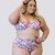Imagem do Biquíne Feminino Plus Size e M Cintura alta Com Bojo 0253
