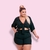 Conjunto Plus Size Cropped Amarrar Short + Cinto Veste 48 52 0139