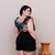 Conjunto Feminino Plus Size Blusa Estampada e Short 0233 na internet