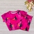 Conjunto Feminino Estampado Short e Cropped 0228 na internet