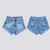 Short Jeans Feminino Destroyed Cintura Alta Curto - comprar online