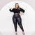 Conjunto Plus Size Calça e cropped Moda Feminina 48 a 52