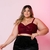 Cropped Feminino Paetê Moda Roupa Feminina Plus Size 48 a 52 0079 - Bellucy Modas