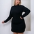 Vestido Feminino Plus Size Tubinho Com Manga Longa 0317 na internet
