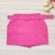 Short Saia Plus Size Frente e Costas/trás com Cinto e Bolso 0071 - comprar online
