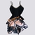 Conjunto Feminino Blusa perolas Short Estampado cinto 0235 - loja online