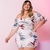 Vestido Feminino Moda Plus Size Estampado Ciganinha 48 ao 52 na internet