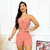 Conjunto Feminino Alfaiataria Cropped Corset + Short Cinto - loja online