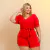 Macaquinho Plus Size Feminino Manga Princesa 3/4 Com Faixa - Bellucy Modas