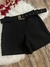 Shorts Plus Size com Cinto Cintura alta GG 2189 na internet