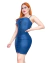 Vestido Feminino Jeans Moda Roupa Feminina - comprar online