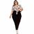 Conjunto Plus Size Blusa Amarrar Calça Roupas Femininas - Bellucy Modas