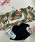 Conjunto Feminino Cropped Bojo Estampado Manga Short 0296 na internet