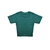 Cropped Feminino Manga Curta Malha Canelada - comprar online