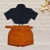 Imagem do Kit 2 Conjuntos Plus Size Feminino Shorts Cinto Cintura Alta
