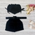 Conjunto Feminino Lurex Cropped Ciganinha Short Saia Cinto