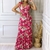 Vestido Feminino Estampado Longo Roupas Femininas 36 ao 42 - comprar online