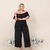 Macacão Plus Size Feminino Pantalona Ciganinha Babado na internet