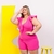 Macaquinho Plus Size Feminino Amarrar Plus 48 ao 52