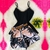 Conjunto Feminino Blusa perolas Short Estampado cinto 0235