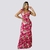 Vestido Feminino Estampado Longo Roupas Femininas 36 ao 42 - comprar online