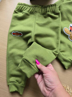 Conjunto moletom baby gucci