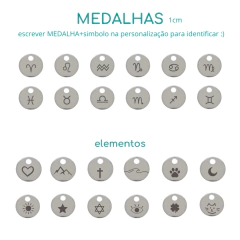PAR Pulseira Vermelha 7 Nós Com Medalha Personalizada na internet
