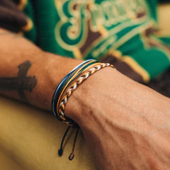 Pulseira Trançada Yellow Brasil - comprar online