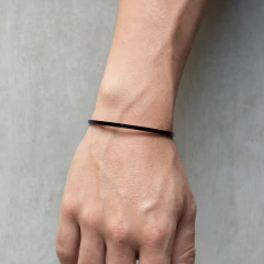 Bracelete Inox Preto na internet