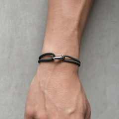 Pulseira Mosquete Duo - Verde e Musgo - loja online
