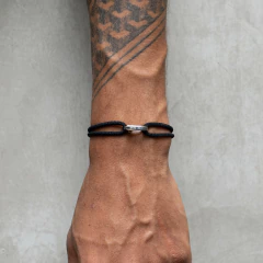 Pulseira Mosquete Preta - OLIPIPE