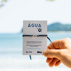 Pulseira ÁGUA by K4TO (-5kg de lixo no oceano)