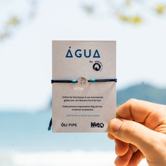 Pulseira ÁGUA by K4TO (-5kg de lixo no oceano) - comprar online