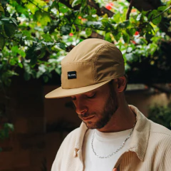 Boné Five Panel Bege - loja online