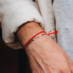 Pulseira Elos com Cordão